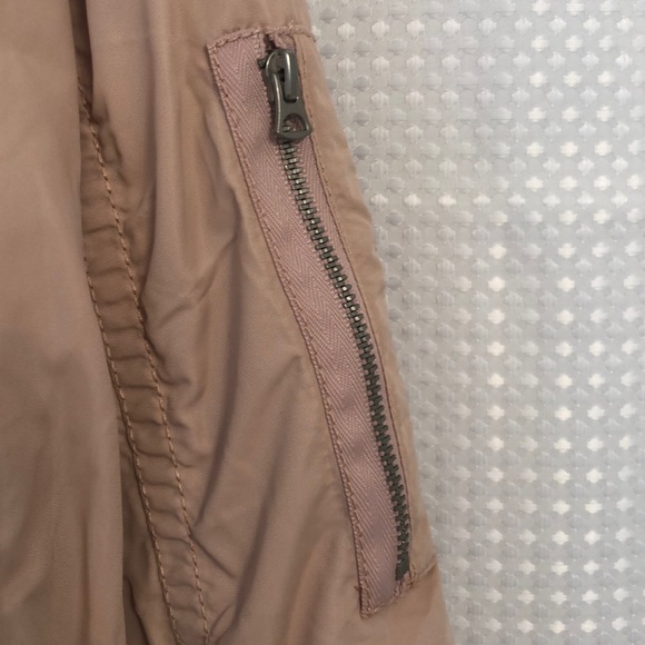 Gap Bomber Jacket Rose Gold/Blush - Picture 6 of 8